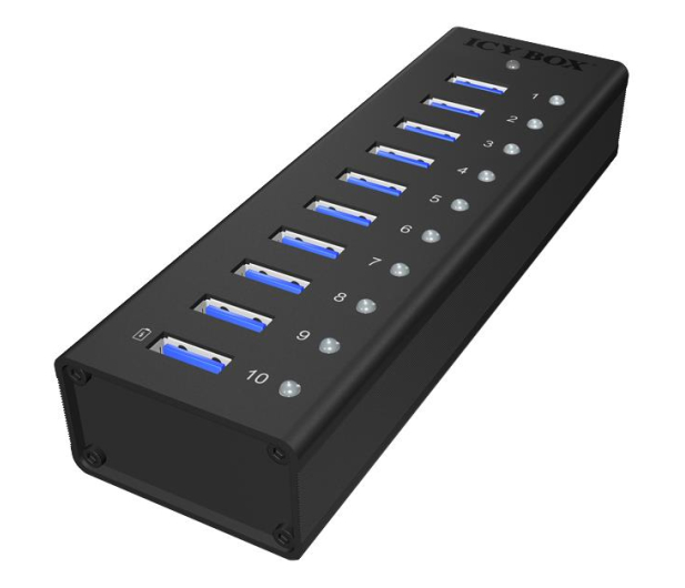 ICY BOX HUB USB 3.0 - 10x USB 3.0 IB-AC6110 - 622620 - zdjęcie 3